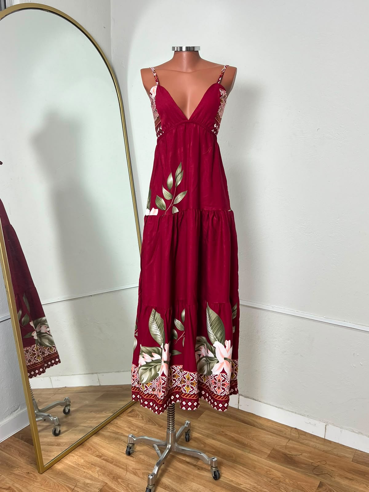 Vestido Longo Floral
