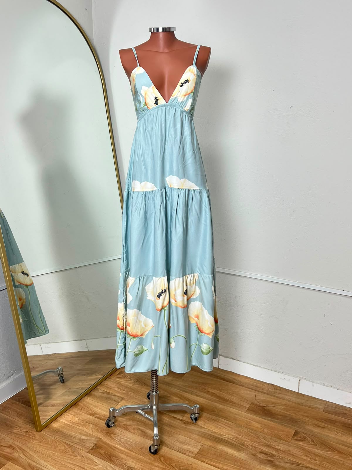 Vestido Longo Floral