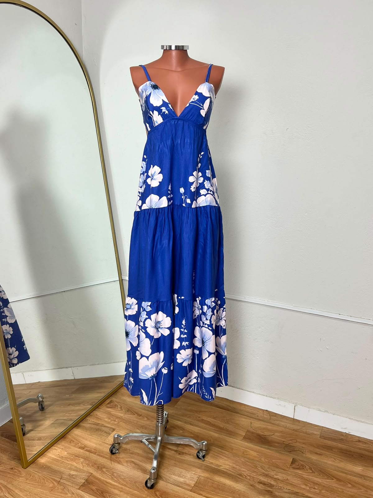 Vestido Longo Floral