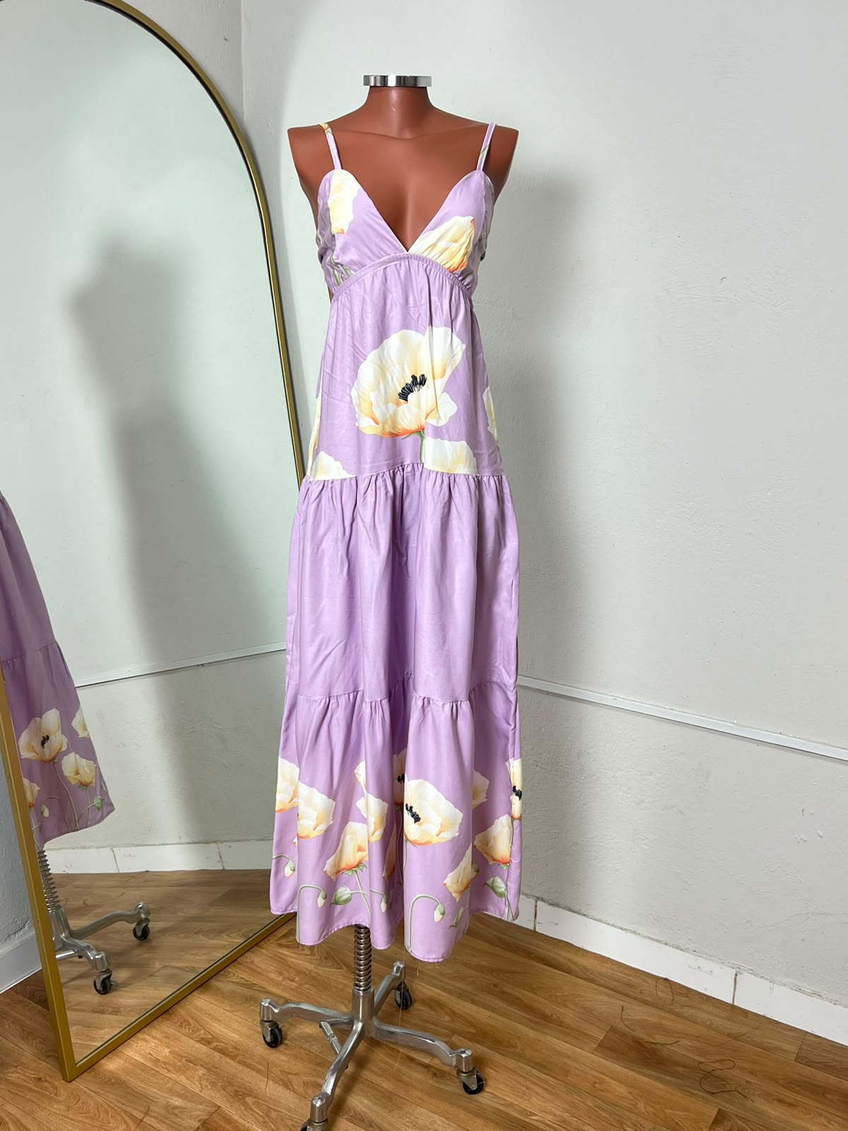 Vestido Longo Floral