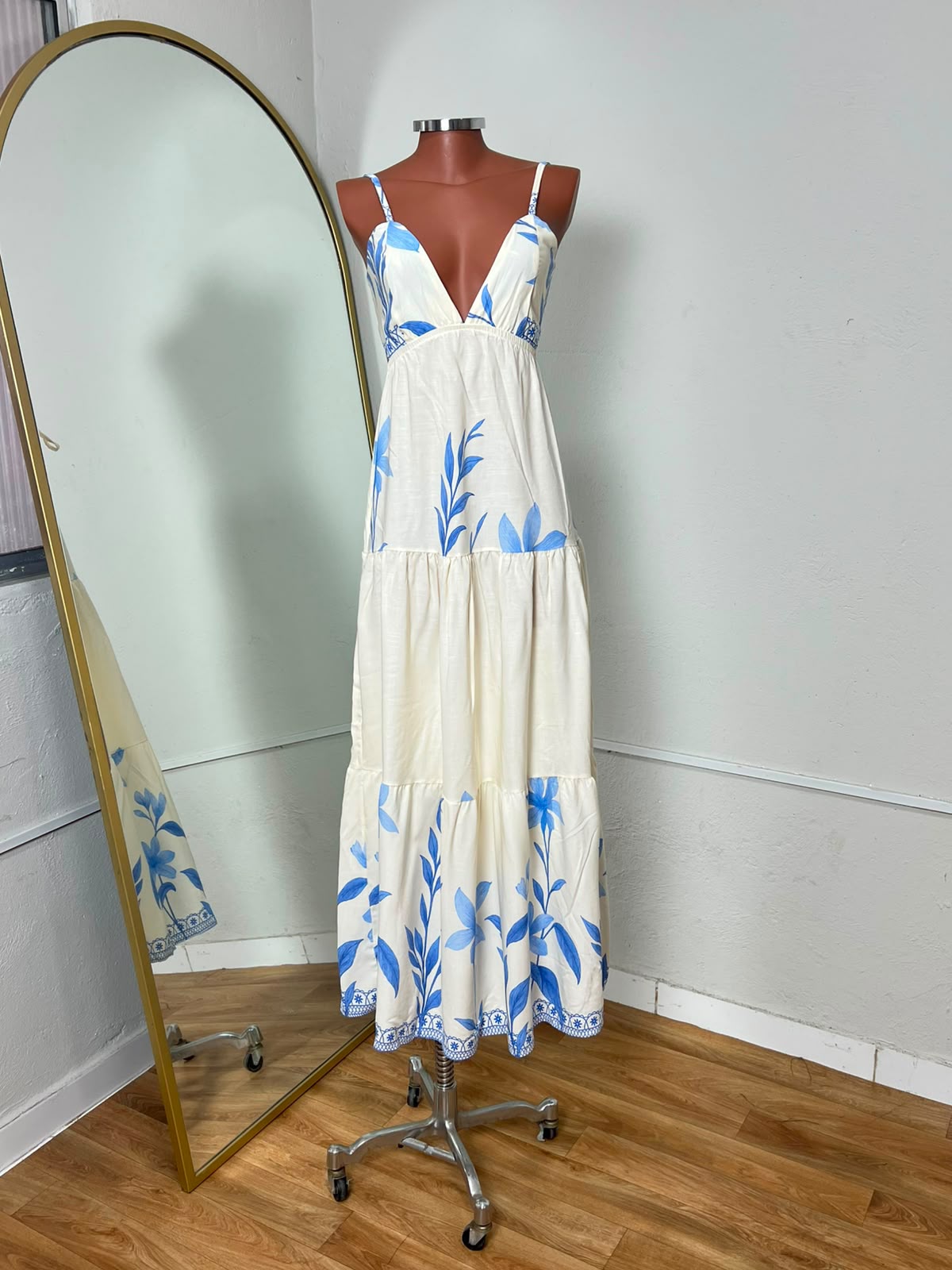 Vestido Longo Floral