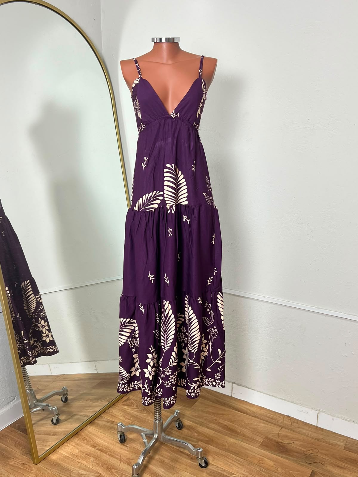 Vestido Longo Floral