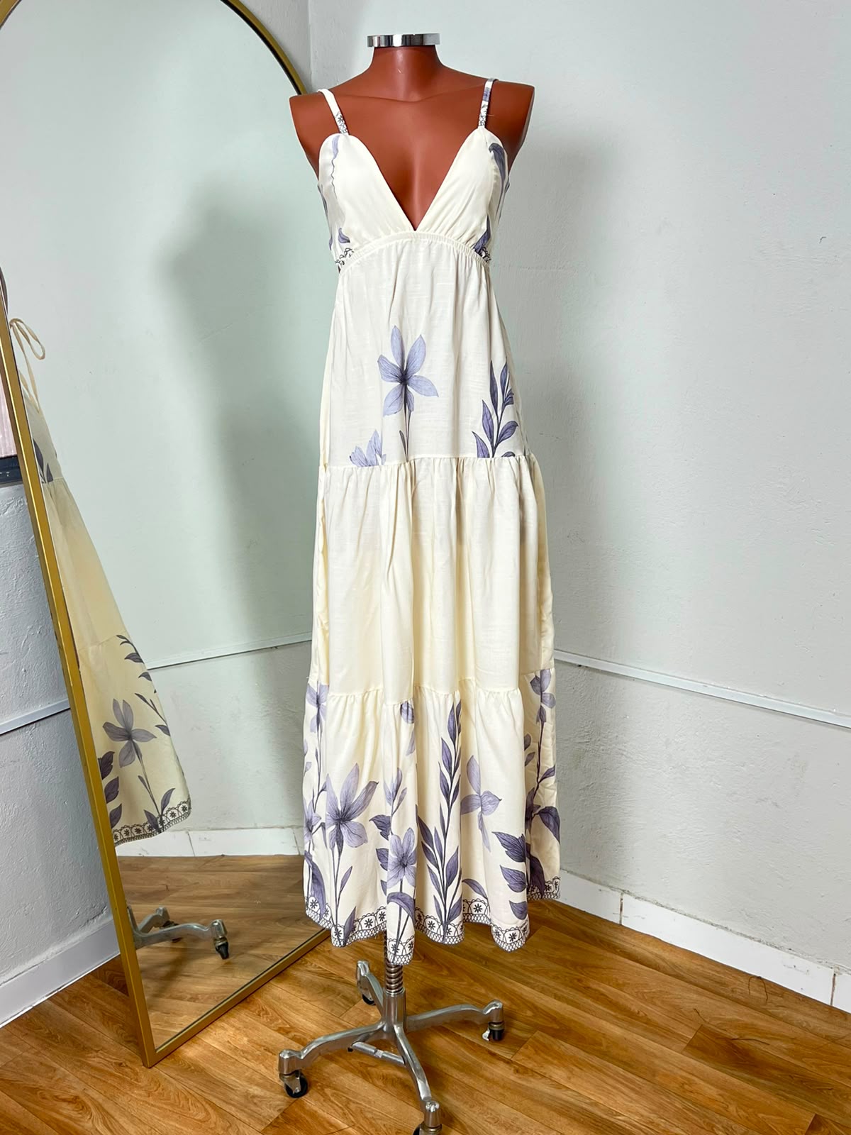 Vestido Longo Floral