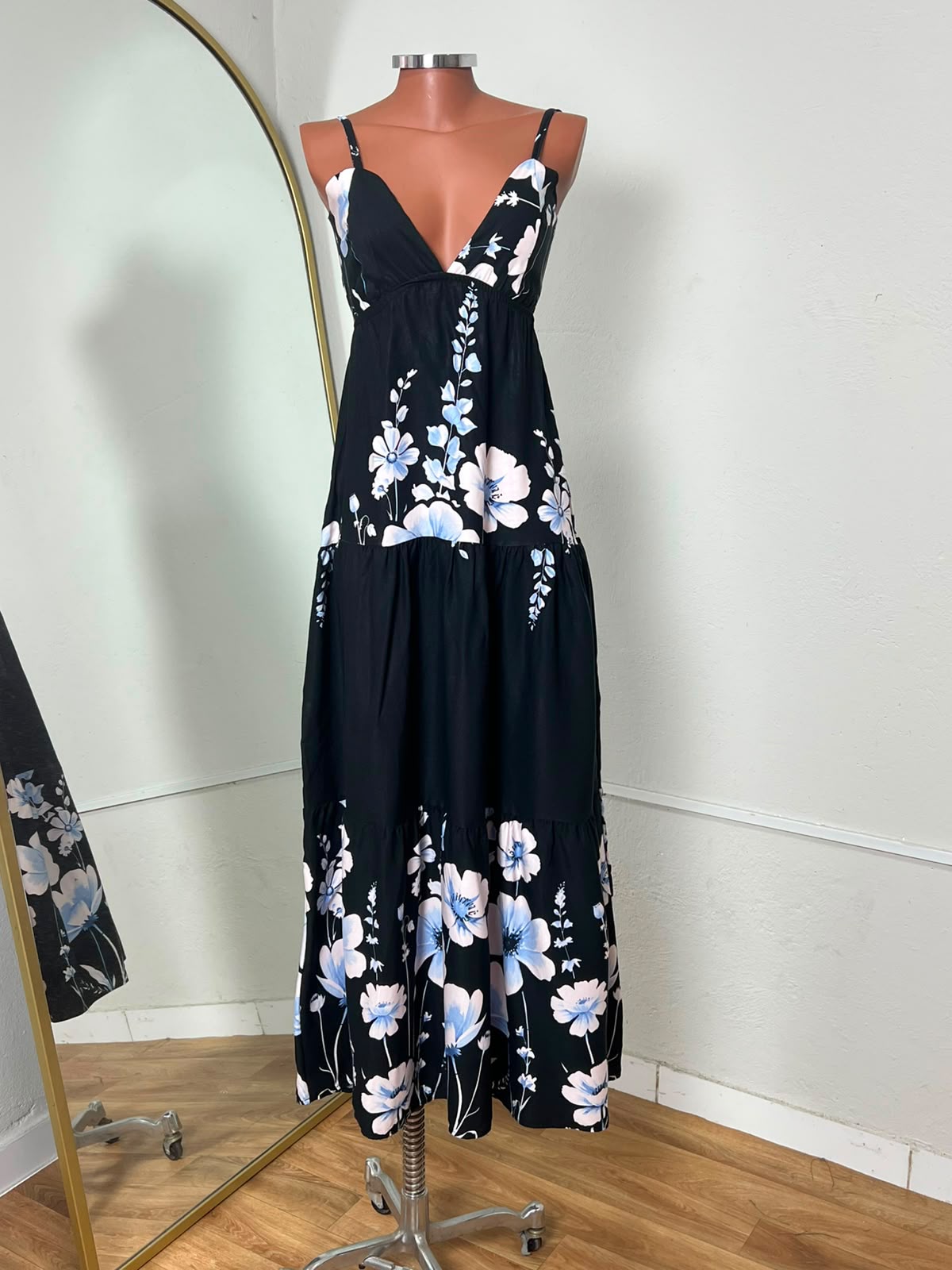 Vestido Longo Floral