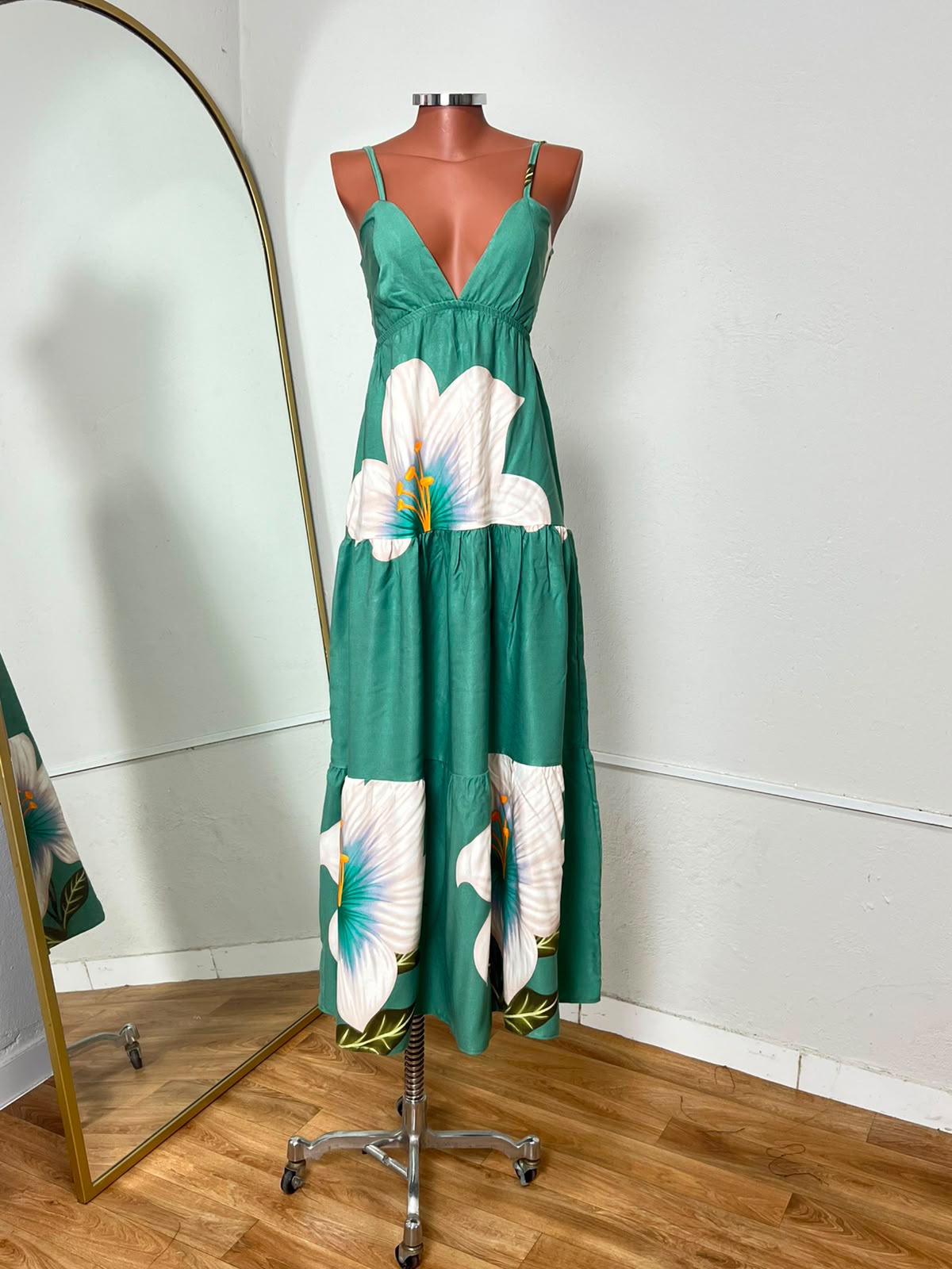 Vestido Longo Floral