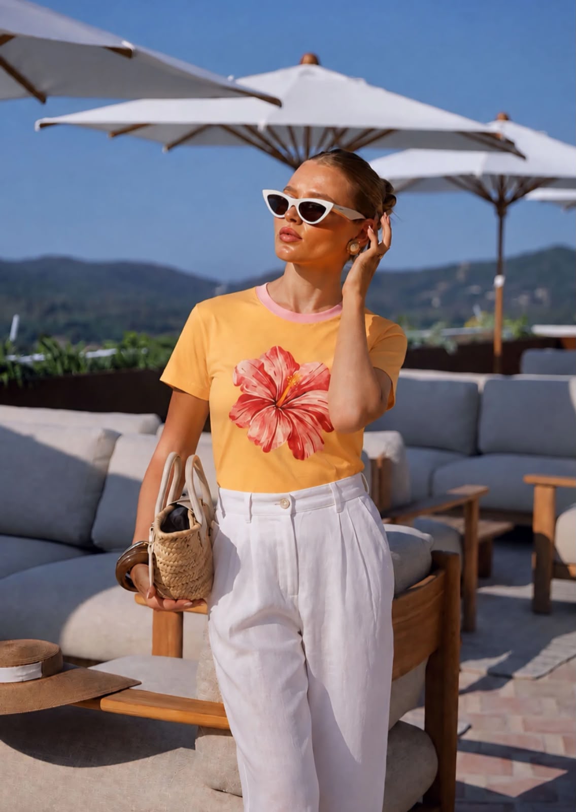 Camiseta Hibisco