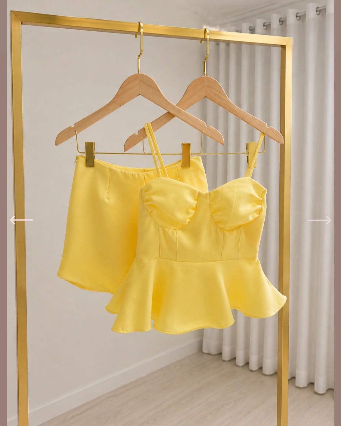 Vestido Peplum Bustiê